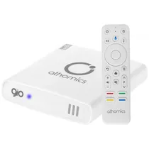 Receptor Fta Athomics Gio 4K Ultra HD com Iptv de 16GB Emmc/2GB Ram - Branco