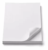 Resma Papel Adhesivo Oficio c/50 Unidades