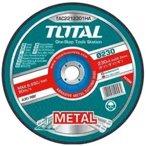 Disco Corte para Metal Total TAC2212306 230X2X22MM