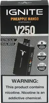 Vape Descartável Ignite V250 Pineapple Mango 25000 Puffs