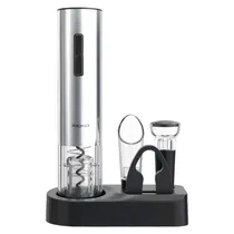 Abridor de Vinho Eletrico Xion XI-WINE15 + Kit / LED - Inox