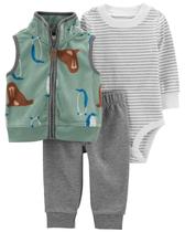 Conjunto Carter's 1O598410 - Masculino (3 Pecas)