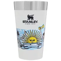 Copo Térmico Stanley Classic Beer Pint com Abridor de 473ML - Branco - Argentina