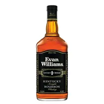 Evan Williams Kentucky Bourbon Black 3% Litro  Evan Willia...
