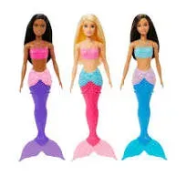 Mattel Muñeca Surtido de Sirenas Detalles En El Producto 3+ Multicolor