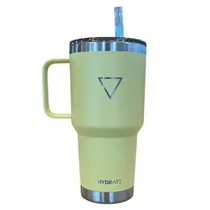 Hydrate Vaso 725345 c/Pajita 887ML Amarillo Pastel