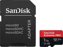 Memória Sandisk Microsdxc Extreme Pro SDSQXCD-1T00-GN6MA Uhs-I 1TB 200MB/s