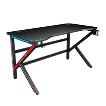Mesa Gamer Satellite GT-200 RGB 1.40X60CM Black
