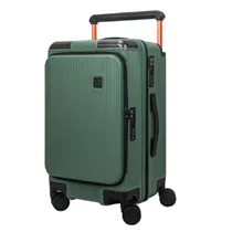 Mala Policarbonato Amenews 20" Verde Escuro