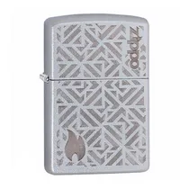 Encendedor Zippo Diseño Geométrico