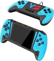 Console Portátil Game Joystick Q21 500 Jogos Em 1 - Blue/Black