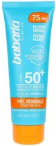 Fluido Facial Pele Sensível SPF50+ Babaria - 75ML