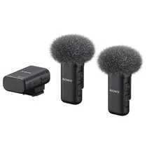 Microfone Sony ECM-W3 Duplo c/Zapata de Interface
