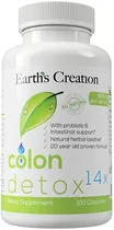 Earths Creation Colon Detox 14X (100 Cápsulas)