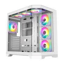 Gabinete Gamemax Hype-A White Argb