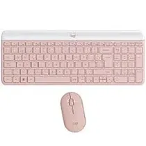 Satellite Teclado + Mouse AK-6032G Wireless 2.4GHZ Español Rosa