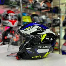 Capacete Aberto Ebf Spark Jet