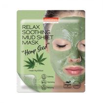 Mascara Purederm Relax Soothing Mud Sheet Hemp Seed 1PC