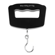 Mini Balança Digital Electronic Portable Scale 50KG / 10G A Pilha S729 (Pilha Incluida) - Preto