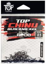 Anzol Top Fishing Chinu Black Nickel 0.5 com 50 PCS