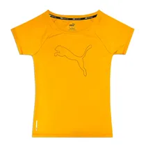 Puma Remera Fem Train Favorite Cat Tee 522420A05 (T)s Amarillo