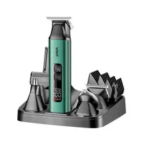 Voyager Cortador de Cabelos VGR V-117 4 Em 1 Green