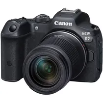 Câmera Canon Eos R7 Sem Espelho 18-150MM F3.5-6.3 L Is STM Kit