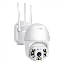 Câmera Externa IP 3 Antenas Wifi Wireless 3ª Geração Visão Noturna
