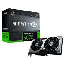 Placa de Vídeo MSI Ventus 2X Oc Nvidia Geforce RTX 5070 12GB GDDR7 - 912-V532