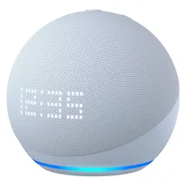 Amazon Echo Dot Alexa 5 Geracao com Relogio - Azul