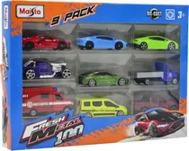 Fresh Metal Maisto - 11077 (9 Peças)