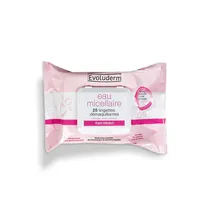 Evoluderm Toallita Desmaquillante Eau Micellaire 25PCS