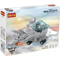 Cogo Bloques Cogo Military Series Fighter Jet 265 Pzas (Consig) 6+ Años
