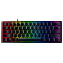 Teclado Gamer Razer Razer Huntsman Mini 60% Linear Switch Red RGB USB-C Inglês – Preto RZ03-03390200-R3M1