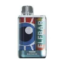 Pod Descartável Elf Bar TE6000 Blue Razz