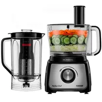 Multiprocessador Mondial MPN-01-BF 9 Em 1 Turbo Chef 1000 W 220V