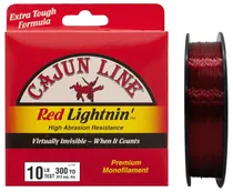 Linha Zebco Cajun Line Red Lightnin CL10FB 274M 300YD 10LB