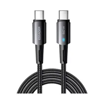 Cable Essager CGA01 USB-C A USB-C 2M Negro