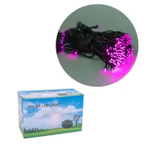 Pisca Pisca Luzes Solares 20M 200L Rosa