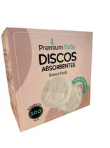 Premium Baby Discos Absorventes Desachables 100 Unidades
