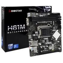 MB 1155 Biostar H61MHV3 DDR3/ VGA/ HDMI/ USB2.0/ Lan