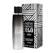 New Brand Ego Silver Men 100ML