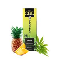 Vape Descartavel Cannavapy de-Stress 600 Puffs com 150MG CBD/5% Nicotina /0% THC - Abacaxi