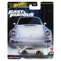 Car Hot Wheels Premium Fast Furious Porshe Carrera 911 RS 3.8 5771