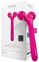 Geske Sonic Facial Roller 4 Em 1 - Red