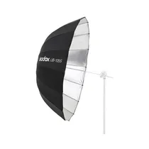Sombrilla de Estudio Fotográfico Godox UB-105S 105 CM Negro - Plata