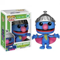 Funko Pop Sesame Street Super Grover 01