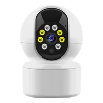 Mini Camera de Segurança Panoramica Smart E1 / Wifi / 360º / Microfone / App Icsee - Branco