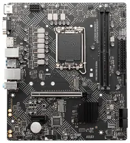 Placa Mãe MSI Pro H610M-G DDR4 LGA1700/ 2XDDR4/ M.2/ PCI-e/ HDMI/ VGA/ DP/ USB