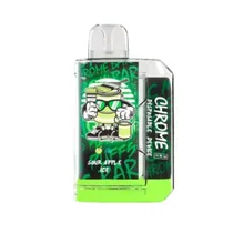 Chrome Bar 9000 Puffs Sour Apple Ice